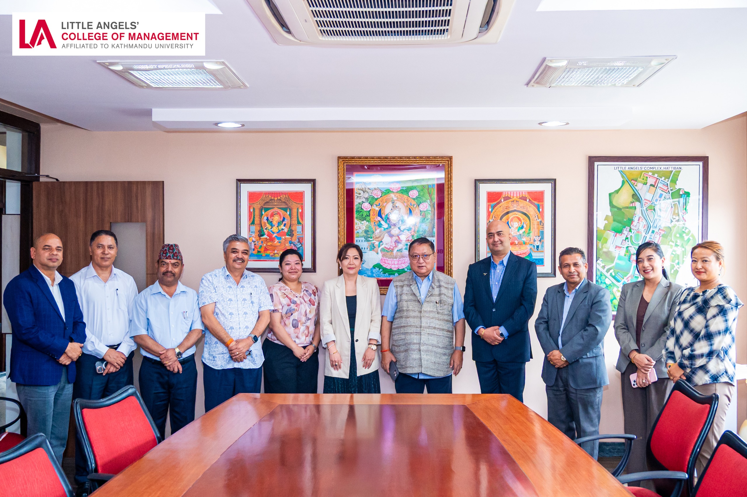 MOU Signing Ceremony between Best Western Hotels & Resorts and Little Angels' College of Management